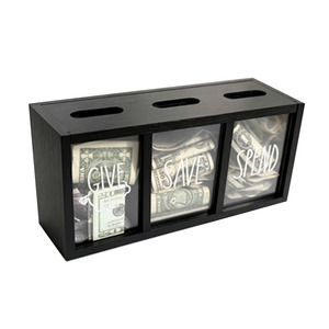 Hucha <span class=keywords><strong>de</strong></span> madera transparente 2026 con letras, nueva <span class=keywords><strong>caja</strong></span> <span class=keywords><strong>de</strong></span> ahorro <span class=keywords><strong>de</strong></span> madera maciza transparente y visible para monedas y <span class=keywords><strong>billetes</strong></span> - Product Image 1