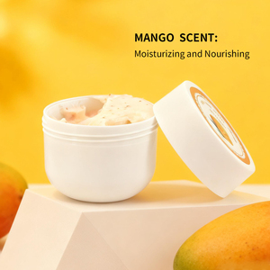 OPrivate Label Coffret de 3 gommages corporels exfoliants naturels pour Noël (Mangue & Lavande & Sel Marin) - Product Image 3