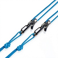 Tendeur de corde rétractable en nylon avec boucle en alliage pour tente de camping, bâche, hamac – Équipement de plein air (Chine)