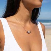 Collier personnalisé en argent sterling 925 plaqué or 14 carats avec plusieurs breloques, pendentif perlé CZ vibrant, bijoux fantaisie, cadeau pour femme