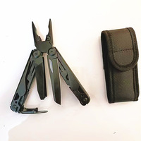 Ensemble multifonctionnel d'outils de survie EDC pour l'extérieur, ciseaux détachables, couteau pliant, outils multi-usages d'urgence pour le bricolage industriel