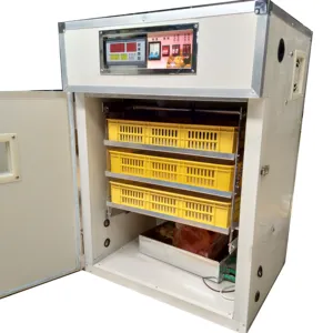 Incubateur automatique à 264 œufs, incubateur et couveuse avec machine