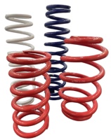 Kawat Pegas Suspensi Kekuatan Tinggi Dia1-63mm, Tingkat Pegas Kustom untuk Peredam Kejut Coilover Mobil