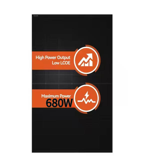 Tongwei High Efficiency Cheap Solar Panel TW 660W 665W 670W 675W 675W 680W N-type Bifacial Module Photovoltaic Solar Panels