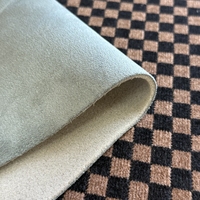 Nouvelle innovation 100% tissu en daim doux et durable en polyester avec support en mousse pour toit de voiture et intérieur de voiture