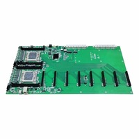 Plateforme de serveur ALEO 8 GPU avec processeur double Xeon E5 Serveur ALEO X98-8PLUS-V1.0 Prise en charge 2133/2400/2666 MHz