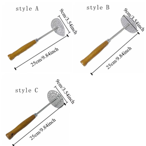 Prensa Manual de Acero Inoxidable para Alimentos de Bebé, Herramienta Doméstica para Hacer Puré de Patatas y Triturar, Utensilio Metálico Duradero - Product Image 2