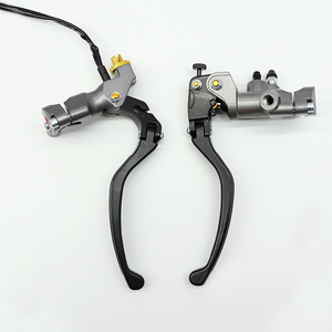 Palancas de <span class=keywords><strong>Freno</strong></span> Ajustables SH-G502 de Aleación de Aluminio CNC para Motocicleta, Maneta de <span class=keywords><strong>Embrague</strong></span> Izquierda <span class=keywords><strong>y</strong></span> Derecha, Bomba Hidráulica Modificada - Product Image 4