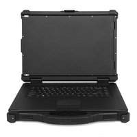 Ordinateur portable industriel robuste à double écran portable de 15,6 pouces, Windows 10/11, processeur Core i7
