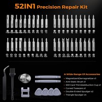 Kit de tournevis de précision AXTH, multi-embouts, compact, pour la réparation d'appareils numériques, de téléphones, d'ordinateurs portables et de systèmes informatiques