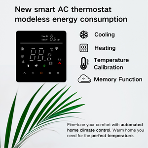 Mới Thông Minh Điều Khiển Nhiệt Độ AC Nhiệt Cho Hệ Thống HVAC Bộ Phận Cuộn Dây Quạt Đơn Vị Nhiệt Với 2 Ống 3 Tốc Độ Quạt Nhiệt - Product Image 3