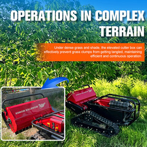 รถตัดหญ้าแบบ Zero Turn ขนาด 800 มม. 1000 มม. รุ่น MM-800F&1000F สำหรับกำจัดวัชพืช แบบ OEM/ODM ขายตรงจากโรงงาน - Product Image 6