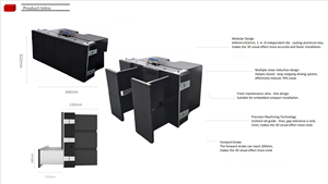 Ma Thuật/Ma trận/động sân khấu <span class=keywords><strong>Led</strong></span> tường hiển thị 10mm Pixel cho các buổi hòa nhạc trực tiếp chương trình truyền hình trung tâm mua sắm cửa hàng bán lẻ thang máy - Product Image 3