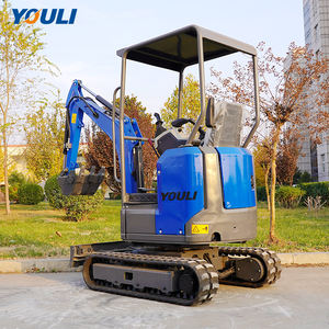 Youli CE Epa <span class=keywords><strong>Excavator</strong></span> Crawler Digger Machine Uso en la granja Mini Bagger Mini Excavadora pequeña para la venta - Product Image 6
