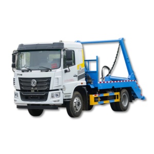 Truk sampah 4x2, truk sampah bahan bakar Diesel Manual & untuk daur ulang, kondisi penggunaan industri konstruksi - Product Image 1