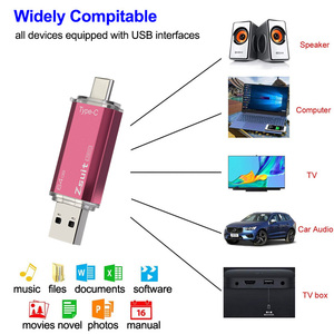 适用于<span class=keywords><strong>Android</strong></span>手机的2合1 Type-c USB钥匙拇指闪存驱动器64gb 3.0 <span class=keywords><strong>Pendrive</strong></span> 128GB USB磁盘记忆棒 - Product Image 5
