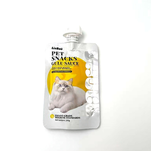 Friandises pour animaux de compagnie de qualité supérieure, biologiques, riches en protéines, en gros, OEM, 100 g, soupe de viande pour chat, 5 saveurs, poulet, thon, saumon, sachet humide pour chaton - Product Image 6