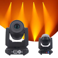 Penjualan laris lampu sorot kepala bergerak LED Gobo Dmx 8 warna 150w untuk Dj klub malam