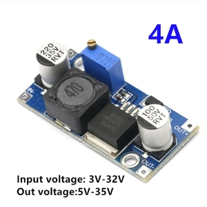 Module de régulation d'alimentation abaisseur-élévateur DC-DC réglable LM2596 XL6009 XL4015 3A 4A 5A - Product Image 3