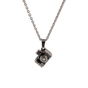 Stainless Steel Camera Pendant Necklace For Men And Women SP1033 - Product Image 5