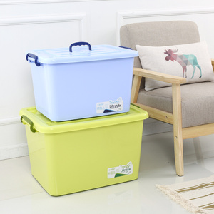 Nhà máy trực tiếp thân thiện với môi <span class=keywords><strong>150L</strong></span> nhựa lưu trữ <span class=keywords><strong>container</strong></span> với nắp PP Home & xe sử dụng lưu trữ hộp & thùng bán buôn - Product Image 6