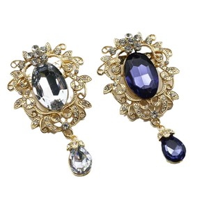 Direct Factory Sale Europeu American Fashion Water Drop Pendant Broche Pin <span class=keywords><strong>DIY</strong></span> Acessórios para Liga de Vestido de Casamento Infantil - Product Image 5