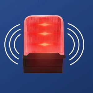 YET6142, lumière d'avertissement <span class=keywords><strong>de</strong></span> porte <span class=keywords><strong>de</strong></span> garage industrielle moderne avec WIFI, sonnette, AC DC 12-220V, lumière clignotante carrée étanche pour utilisation en hôtel - Product Image 1