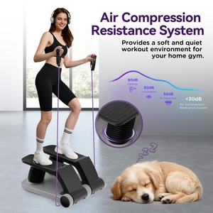 Mini Escaladora Ajustable de Acero - Máquina de Ejercicios Cardiovasculares y Abdominales, Equipo de Fitness Portátil para Uso Doméstico - Product Image 6
