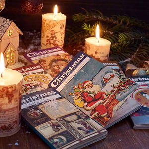 50 pcs/pack matériel livre noël Carol noël thème manuel bricolage matériel décoration - Product Image 4