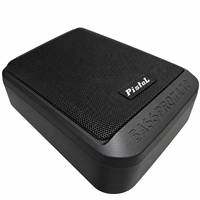 Subwoofer Actif 12V Ultra-Mince 6*8 Pouces pour Voiture, en Alliage d'Aluminium, Audio Pur Basses, Vente en Gros Usine