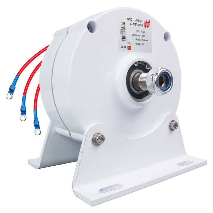 200W 12V 24V With Base Low RPM NdFeb PMG Rare Earth Permanent Magnet ...