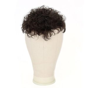 <span class=keywords><strong>Parrucchino</strong></span> da <span class=keywords><strong>uomo</strong></span> 2.2cm X 15cm in pizzo 100% indiano con frangia a onde profonde con <span class=keywords><strong>capelli</strong></span> vergini indiani 6 \ "parrucca con anello a V - Product Image 1