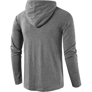 Sudadera con Capucha de Alta Calidad, Gruesa, Estilo Urbano, con Estampado Personalizado, Logotipo Bordado con Cuentas, Diseño Liso, de Forro Polar para Hombre, para Invierno - Product Image 3