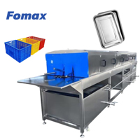 Laveuse automatique de paniers Fomax pour atelier de transformation alimentaire