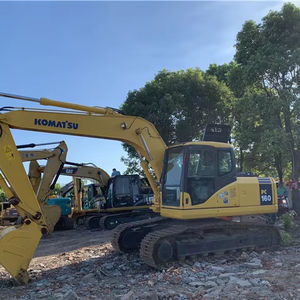 Excavadora Komatsu usada, marca japonesa Komatsu Pc160 160-7, excavadora de segunda mano PC160 16ton a la venta - Product Image 1