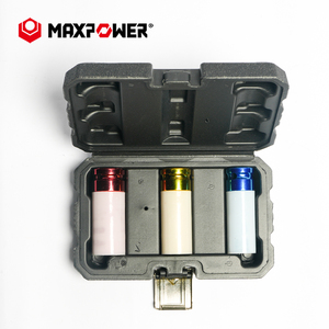 Maxpower metric/SAE 3 cái màu 1/2 "Ổ ĐĨA 6 điểm bảo vệ bánh xe tác động sâu ổ cắm Bộ - Product Image 4