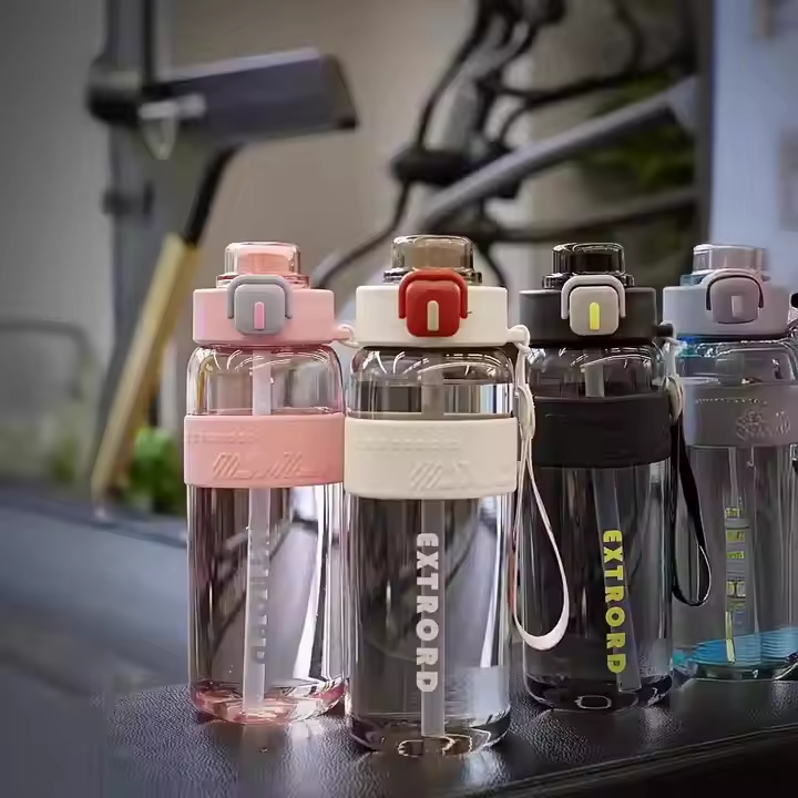 Wholesale Eco Friendly Plastic Water Bottle Custom Motivational Bpa ...
