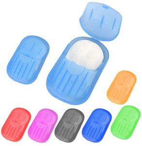 Mini savon rouleau de papier voyage en plein air savon jetable luxe voyage papier savon - Product Image 6