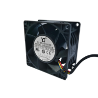 Ventilateur axial 80 mm 12 V pour PC, ventilateur de refroidissement silencieux sans balais 80x80x20 mm avec roulement hydraulique pour projecteur et home cinéma 8020