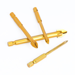 Lavie Hex Shank <b>Drill</b> <b>Bits</b> 3-12mm TiCN Coated For <b>Wood</b> Ceramics Glass Metal Drilling - Product Image 2