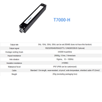 Sensor de Inclinación de Doble Eje de Ultra Alta Precisión 0.001 °   Inclinómetro Digital de Precisión RS485 Modbus