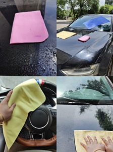 Ultimo asciugamano per Shampoo PVA 66.04X43.18 cm in pelle di daino a secco <span class=keywords><strong>blu</strong></span> per la pulizia della casa o della barca - Product Image 4