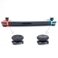 Tutup Joystick silikon untuk saklar Joycon tutup penambah antiselip untuk Aksesori Game pengontrol sakelar/Oled