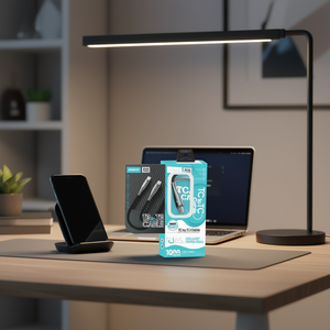 Câble ANSTY de type C à type C, charge rapide 65W avec lumière LED, coque métallique, synchronisation des données pour téléphones et tablettes - Product Image 3