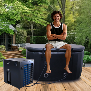 Système de refroidissement d'usine, refroidisseur de bain de glace, refroidisseur de bain de glace avec pompe de circulation Wifi pour salle de boxe, pour utilisation en extérieur - Product Image 1