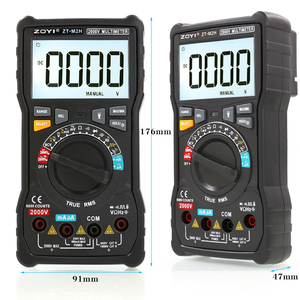 Multímetro Digital de Alto Voltaje ZOYI ZT-M2H 2Kv, Multímetro Inteligente Anti-quemaduras - Product Image 4