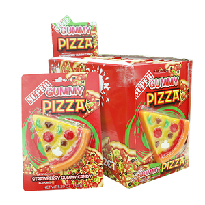 Holeywood <span class=keywords><strong>3D</strong></span> Gummy Candy Super Pizza 150g Gran peso Halal Fruit Sweet Flavored OEM & ODM Supported Private Custom Wholesale - Product Image 4