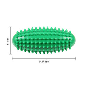 Bola de masaje muscular de punto de acupuntura de pie de PVC ecológica al por mayor Bola de erizo Bola de relajación de Fascia de pepino de mar - Product Image 4