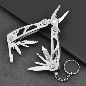 Paslanmaz çelik çok fonksiyonlu açık katlanır katlanabilir yeni taşınabilir bıçak mini balık pense bıçak aracı anahtarlık ile - Product Image 3