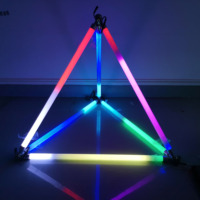 DC 24V 2M LED 360 degrés Tube laiteux PC Shell RGB Programmable Pixel lumières de scène pour les événements de conférence d'exposition de fête de Club